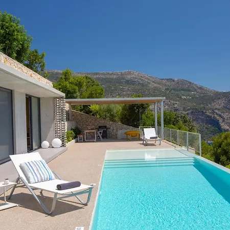 Sirina Of Blue Caves Complex With Amazing View Gurantees Calm And Mind Relaxation Villa Sivota (Lefkada)