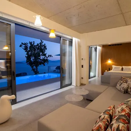Villa Sirina Of Blue Caves Complex With Amazing View Gurantees Calm And Mind Relaxation