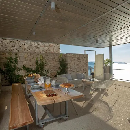 Villa Sirina Of Blue Caves Complex With Amazing View Gurantees Calm And Mind Relaxation