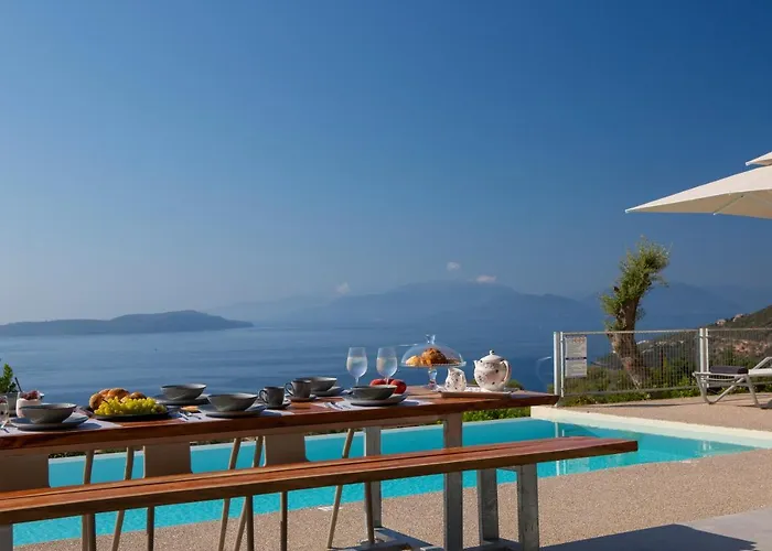 Sirina Of Blue Caves Complex With Amazing View Gurantees Calm And Mind Relaxation Syvota