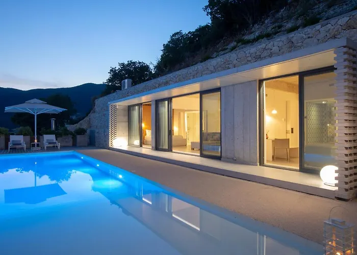 Villa Sirina Of Blue Caves Complex With Amazing View Gurantees Calm And Mind Relaxation *
