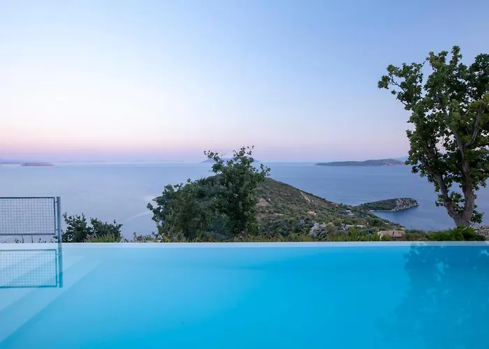 Villa Sirina Of Blue Caves Complex With Amazing View Gurantees Calm And Mind Relaxation