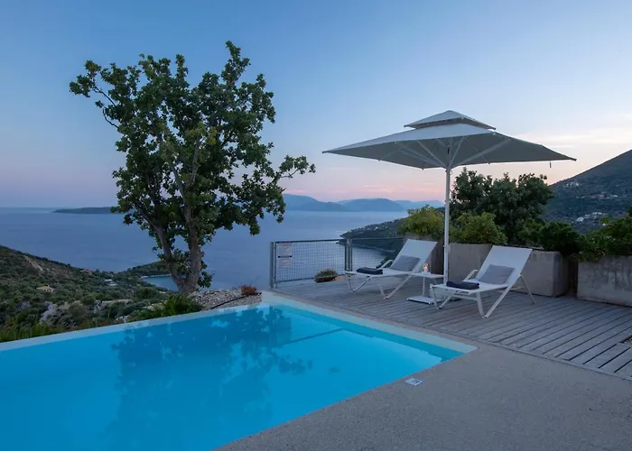 Villa Sirina Of Blue Caves Complex With Amazing View Gurantees Calm And Mind Relaxation